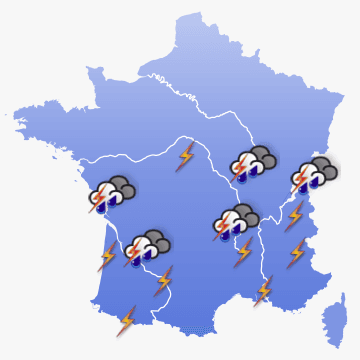Image d'illustration pour Orages, grêle et tubas en Charente Maritime ce 1er mai