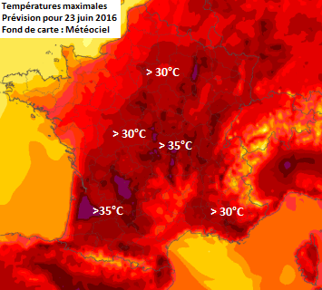 Image d'illustration pour Première très forte chaleur de l'année