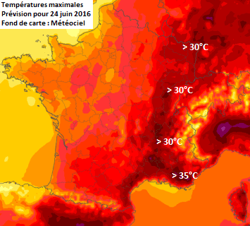 Image d'illustration pour Première très forte chaleur de l'année