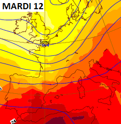 Image d'illustration pour Plein été et grosse chaleur près de la Méditerranée