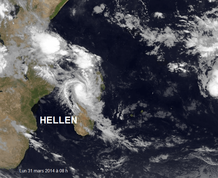 Image d'illustration pour Cyclone Hellen (Mayotte - Madagascar)