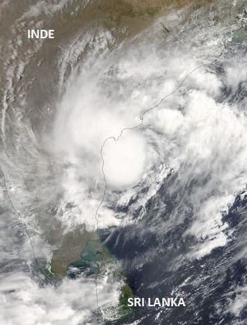 Image d'illustration pour Cyclone Roanu : dégâts et victimes du Sri Lanka au Bangladesh