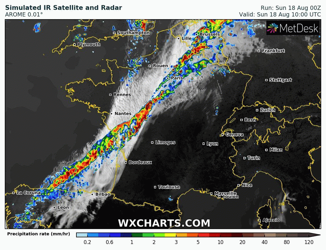 Image d'illustration pour Pluies, orages : le temps se dégrade ce week-end