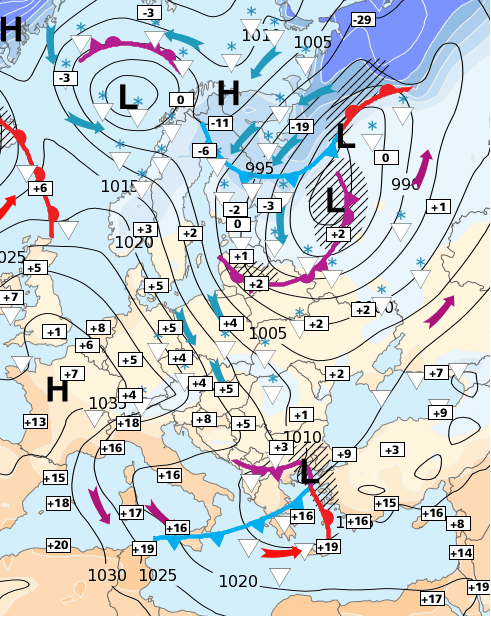 Image d'illustration pour Vague de froid et neige entre Turquie et Moyen Orient
