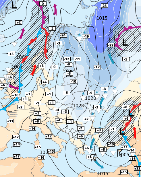 Image d'illustration pour Vague de froid et neige entre Turquie et Moyen Orient