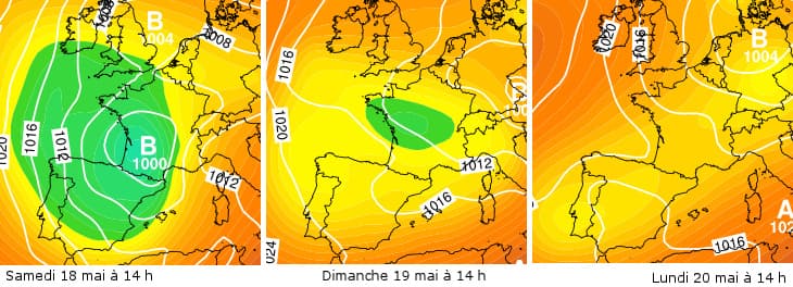 Image d'illustration pour Très mauvais temps avec pluie, orage, vent & neige (sat)