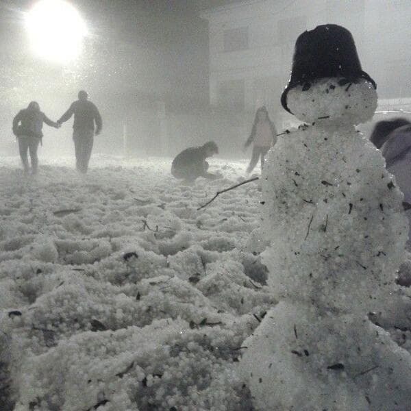 Image d'illustration pour Orage de grêle à Sao Paulo au Brésil