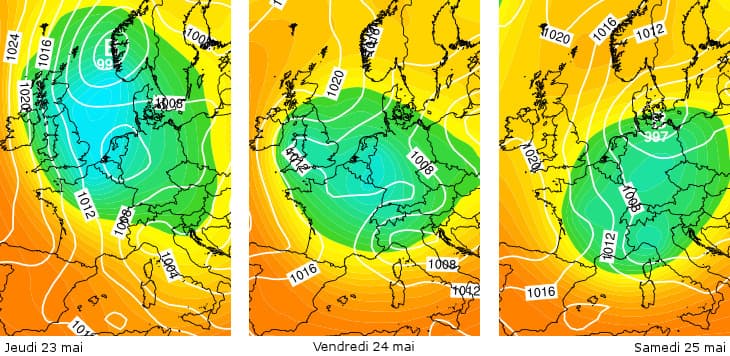 Image d'illustration pour Pluie et fraîcheur au Nord de la France - Prévisions pessimistes (sat)