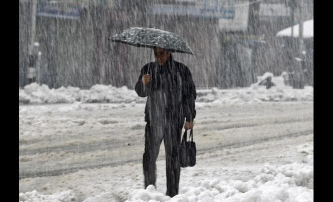 Image d'illustration pour Fortes chutes de neige en Jammu et Cachemire (Inde)