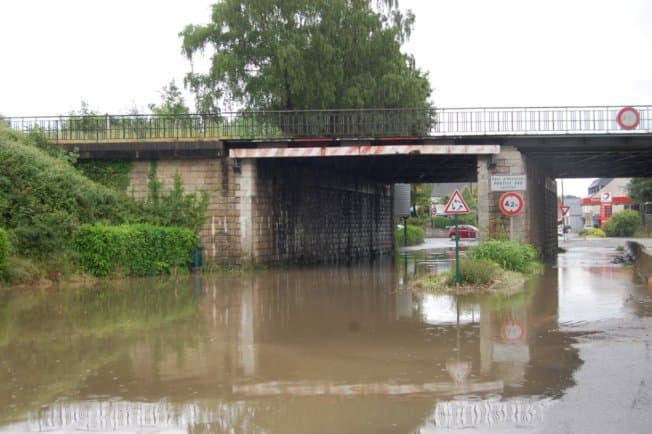 Image d'illustration pour Bretagne : de fortes pluies et des dégâts 