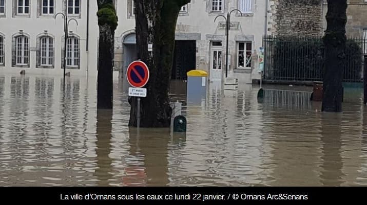 Image d'illustration pour Crues et graves inondations fin janvier et début février