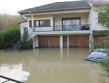 Image d'illustration pour Crues et graves inondations fin janvier et début février