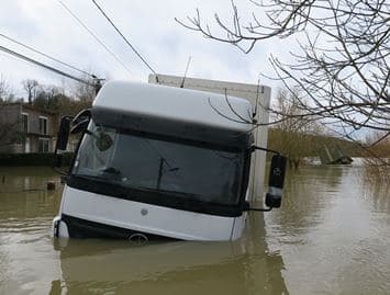 Image d'illustration pour Crues et graves inondations fin janvier et début février