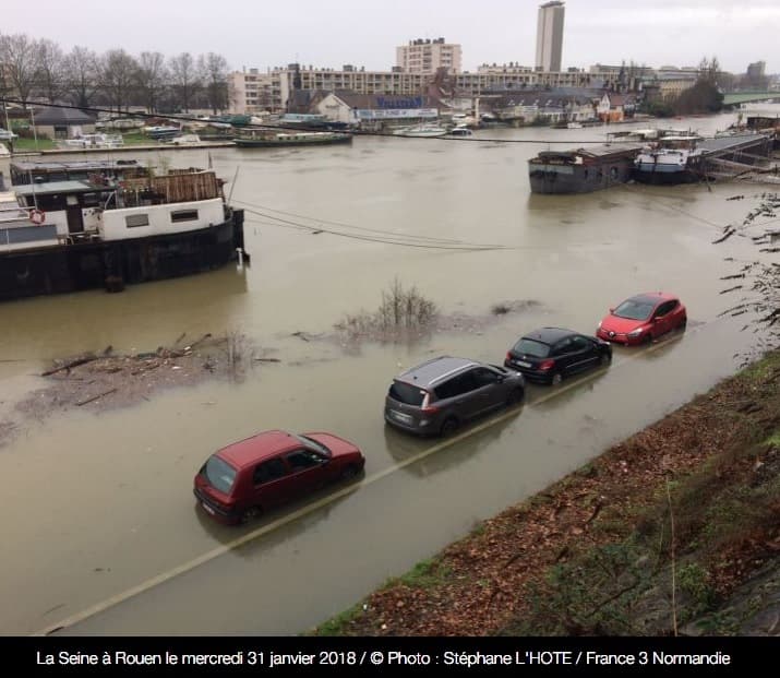 Image d'illustration pour Crues et graves inondations fin janvier et début février
