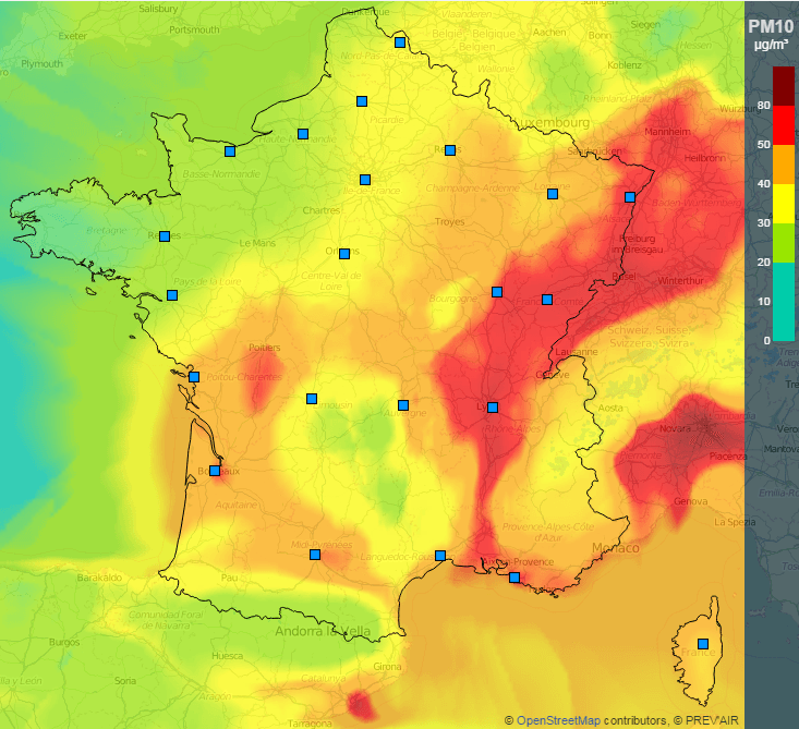Image d'illustration pour Pollution aux particules fines : la qualité de l'air se dégrade