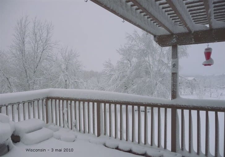 Image d'illustration pour Etats Unis : Neige historique au Midwest - Incendies en Californie