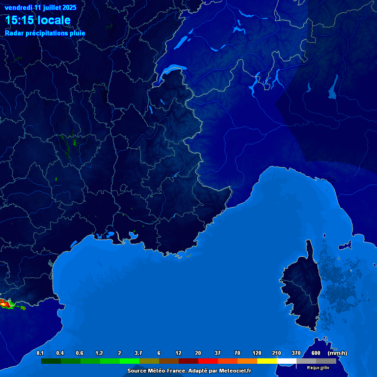 Image d'illustration pour Pluies et orages : premier épisode Méditerranéen de la saison ce week-end