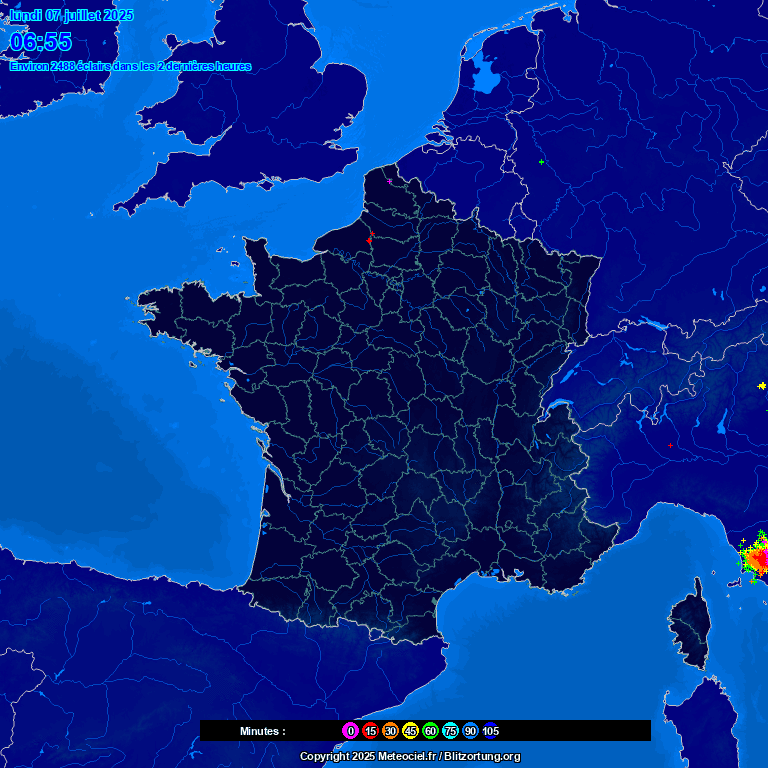 Image d'illustration pour Orages parfois forts avant un week-end très chaud