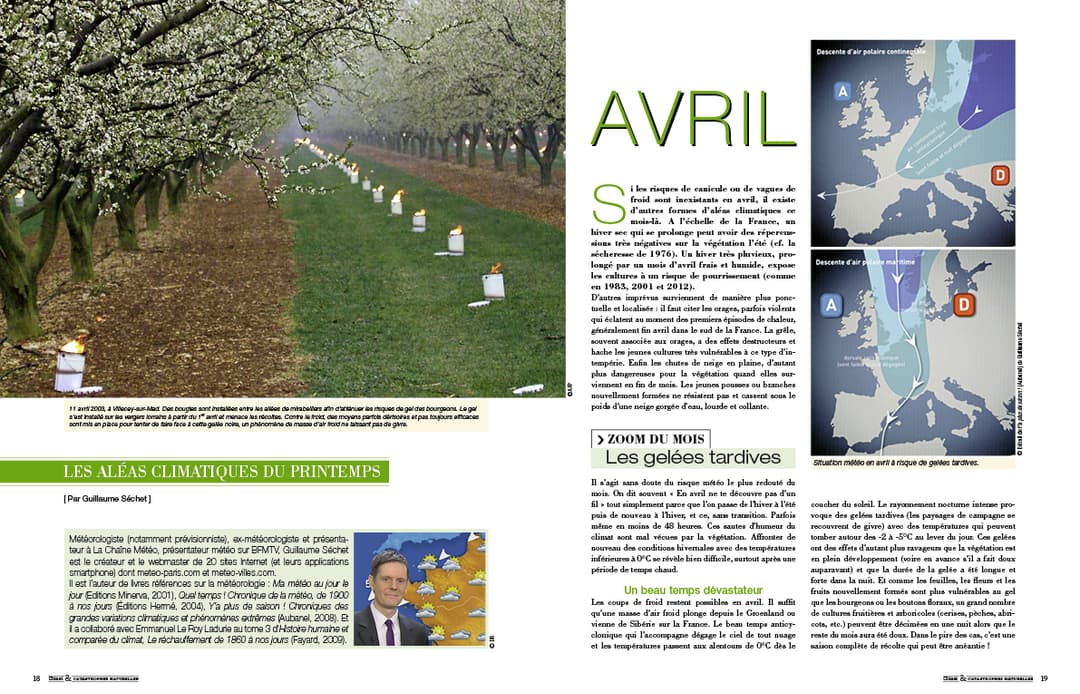 Image d'illustration pour CLIMAT & CATASTROPHES NATURELLES : premier magazine météo grand public