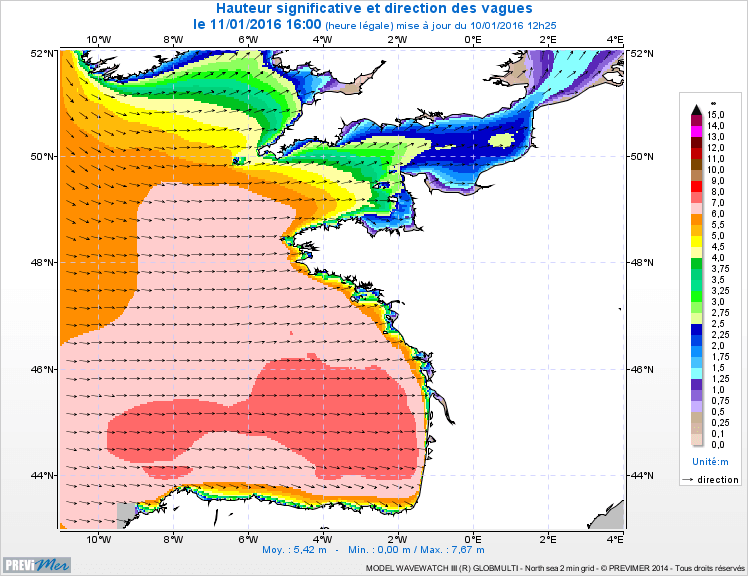 Image d'illustration pour Tempête et phénomènes de surcote ce lundi
