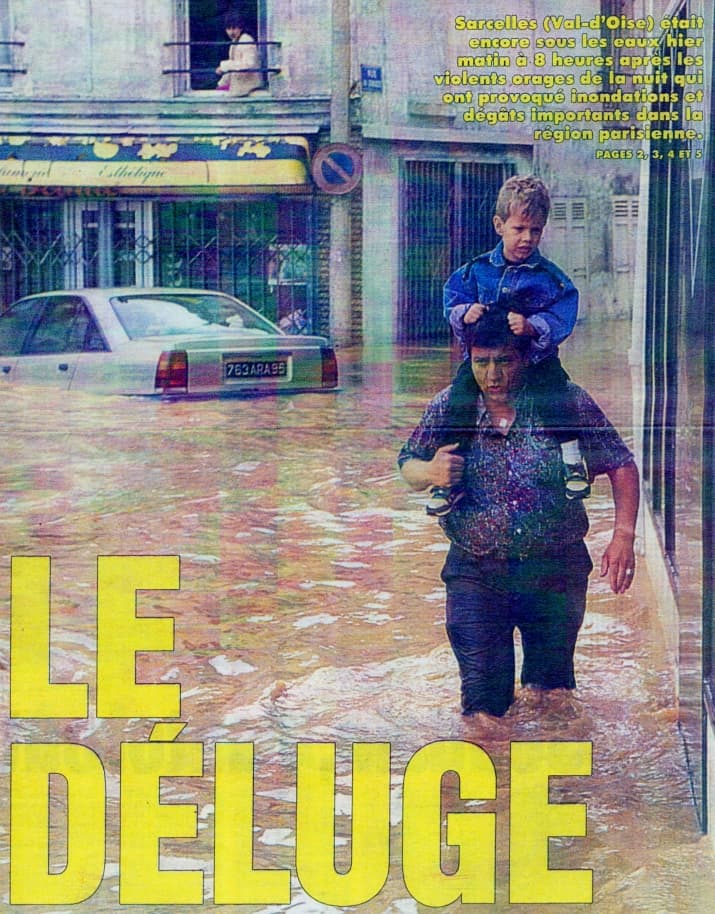 Image d'illustration pour Une crue de la Seine exceptionnelle au mois de juin