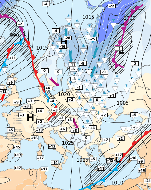 Image d'illustration pour Vague de froid et neige entre Turquie et Moyen Orient
