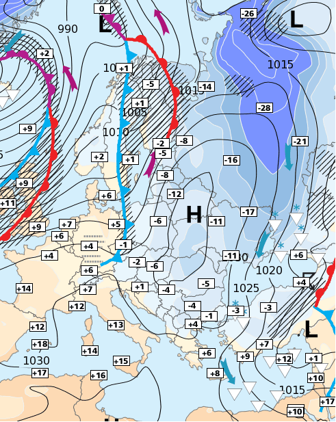 Image d'illustration pour Vague de froid et neige entre Turquie et Moyen Orient