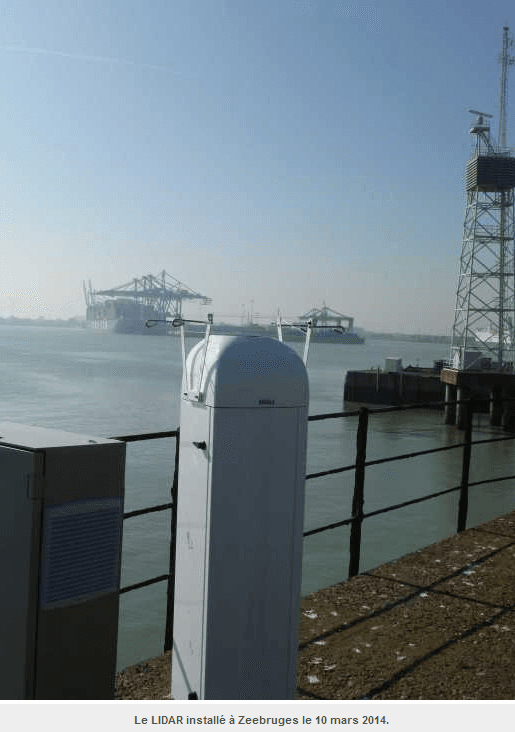 Image d'illustration pour Un nuage de sable saharien sur la Mer du Nord détecté par LIDAR