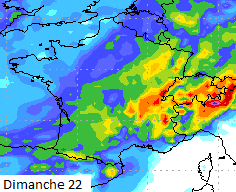 Image d'illustration pour Des pluies fréquentes voire abondantes au cours des prochains jours