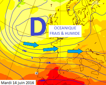 Image d'illustration pour Vers une nouvelle dégradation météo avec pluie et orage