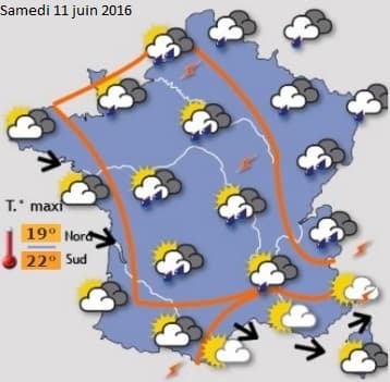 Image d'illustration pour Vers une nouvelle dégradation météo avec pluie et orage